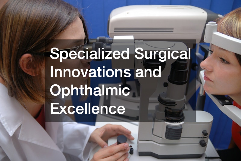 Specialized Surgical Innovations and Ophthalmic Excellence