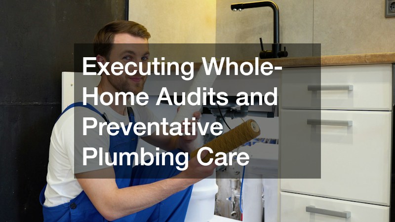 Executing Whole-Home Audits and Preventative Plumbing Care