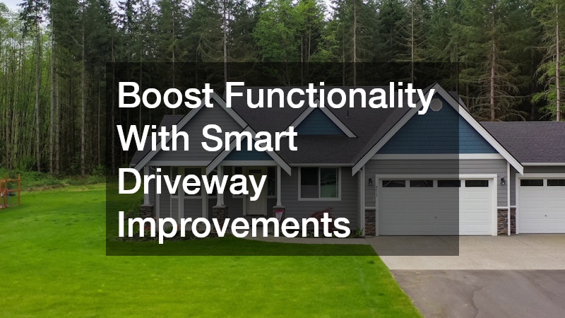 Boost Functionality With Smart Driveway Improvements