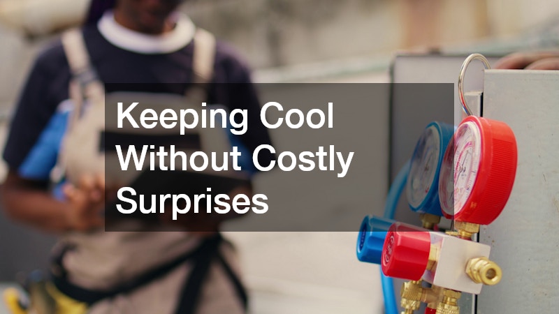 Keeping Cool Without Costly Surprises