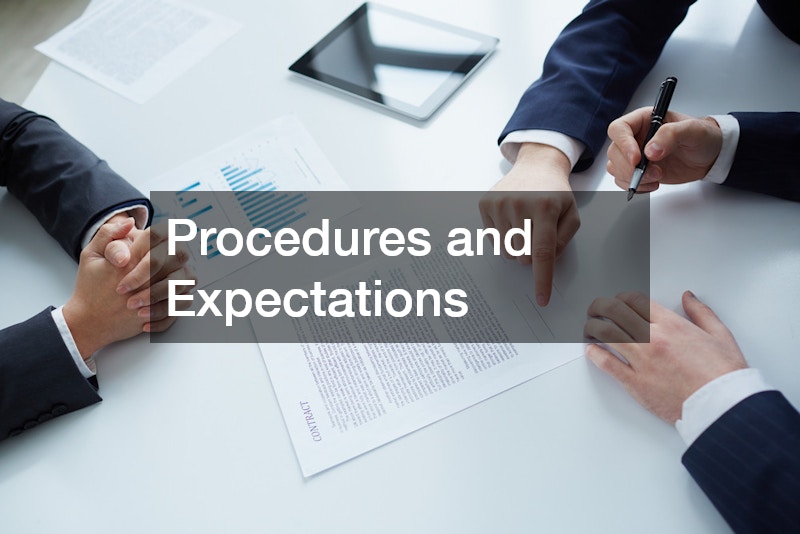 Procedures and Expectations