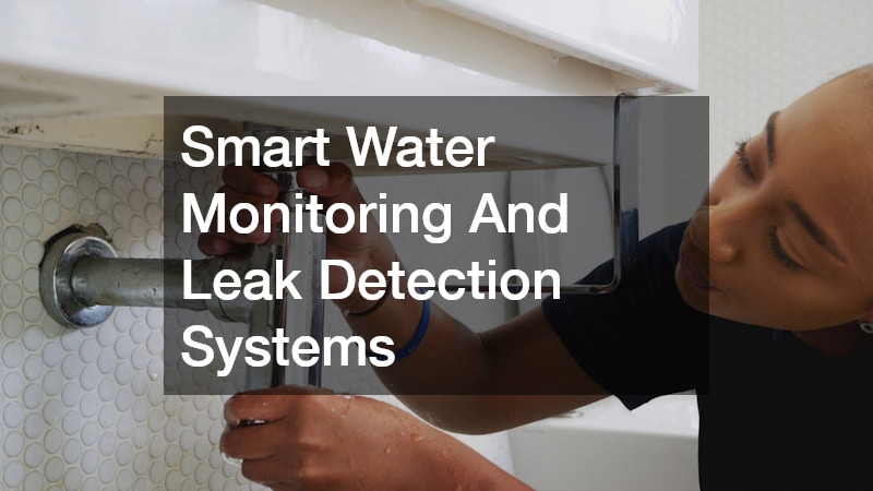 Smart Water Monitoring And Leak Detection Systems