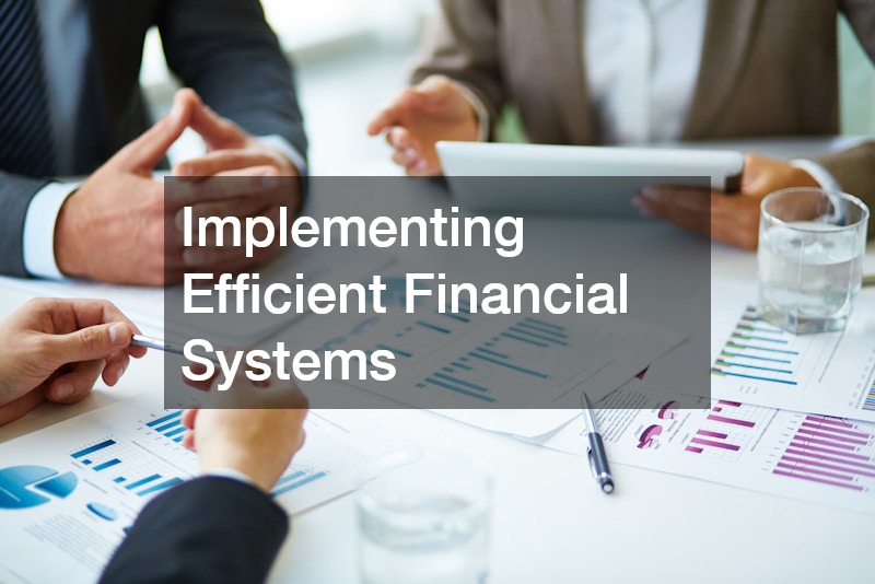 Implementing Efficient Financial Systems