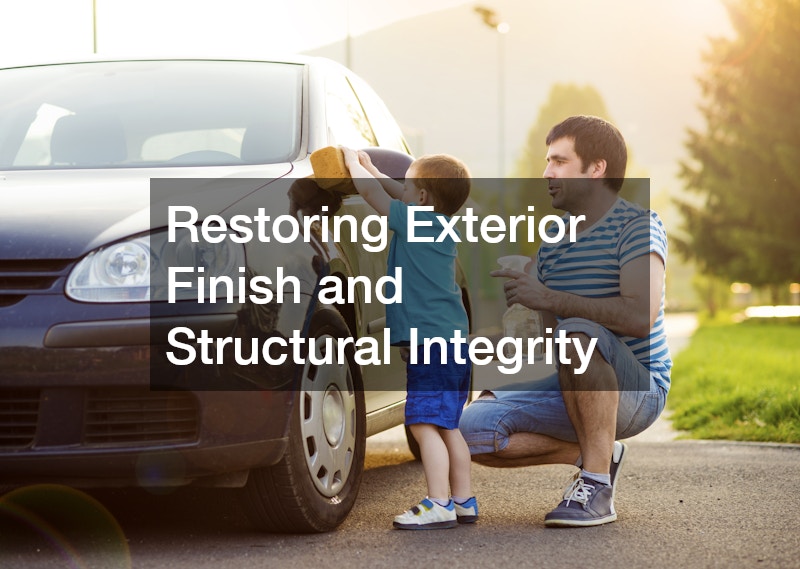 Restoring Exterior Finish and Structural Integrity