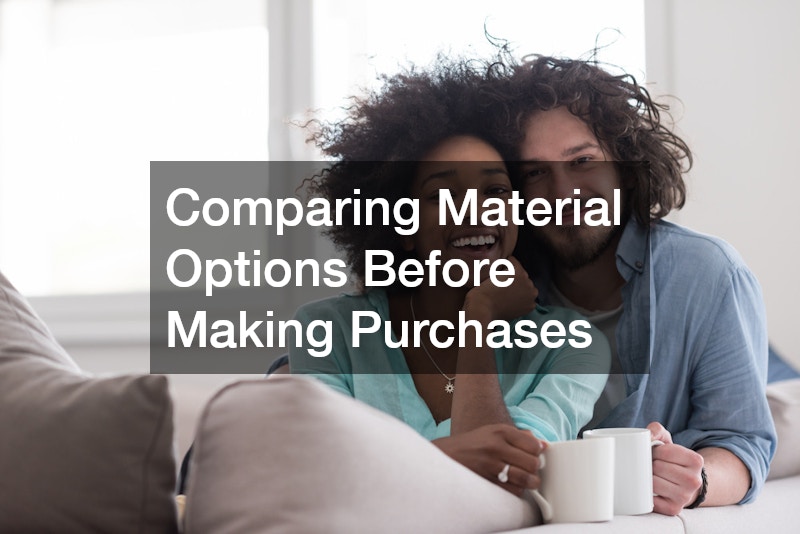 Comparing Material Options Before Making Purchases