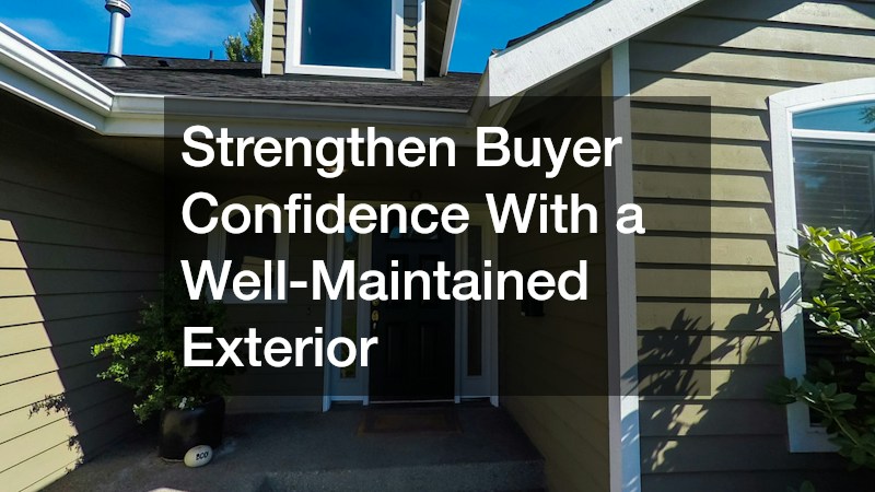 Strengthen Buyer Confidence With a Well-Maintained Exterior