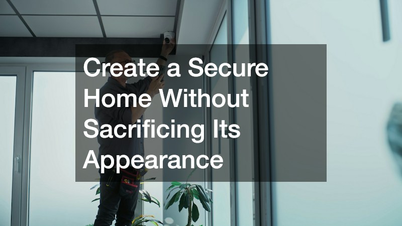 Create a Secure Home Without Sacrificing Its Appearance