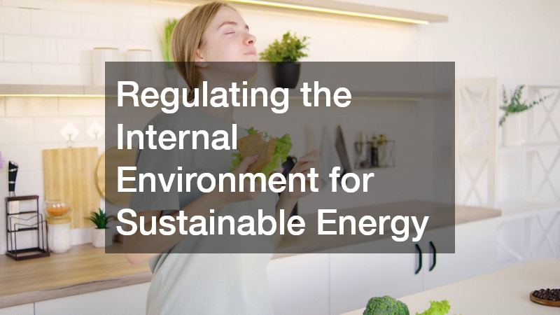 Regulating the Internal Environment for Sustainable Energy