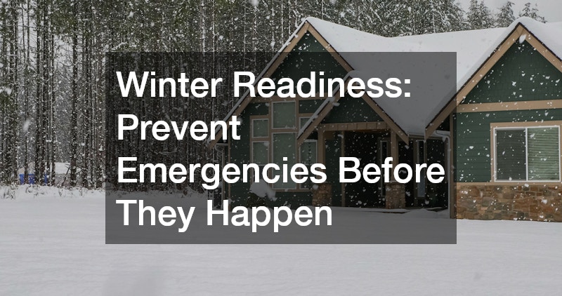 Winter Readiness: Prevent Emergencies Before They Happen