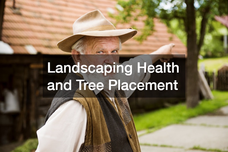 Landscaping Health and Tree Placement