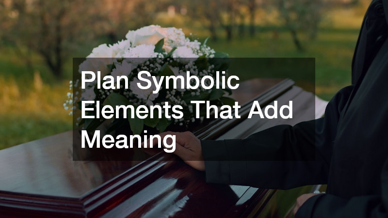 Plan Symbolic Elements That Add Meaning