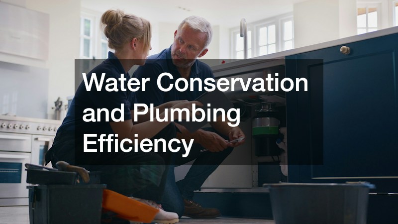 Water Conservation and Plumbing Efficiency