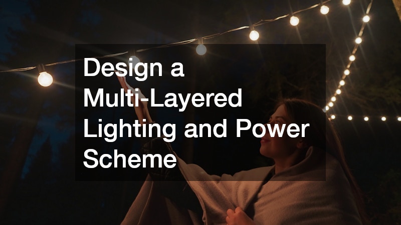 Design a Multi-Layered Lighting and Power Scheme