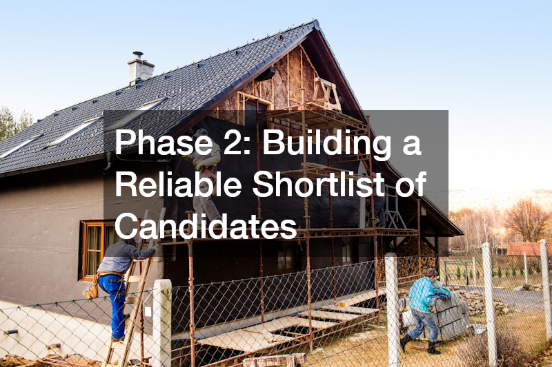 Phase 2: Building a Reliable Shortlist of Candidates