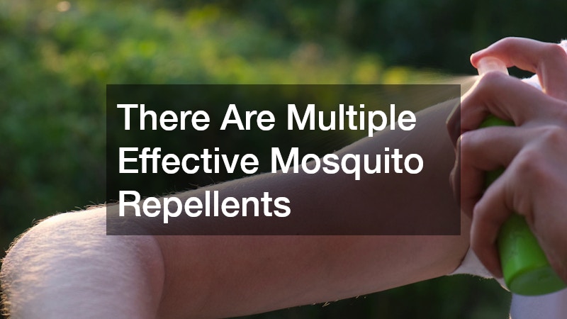 There Are Multiple Effective Mosquito Repellents