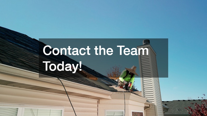 Contact the Team Today!