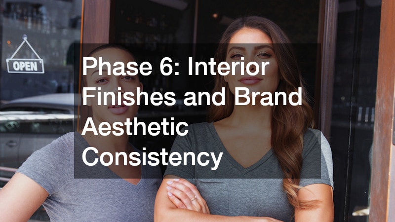 Phase 6: Interior Finishes and Brand Aesthetic Consistency