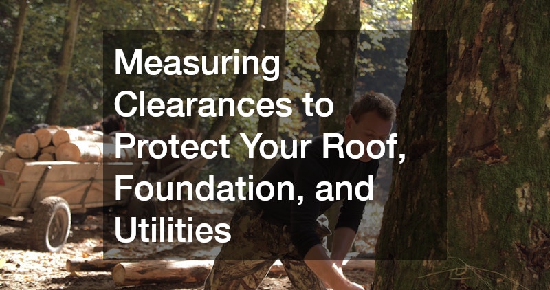 Measuring Clearances to Protect Your Roof, Foundation, and Utilities