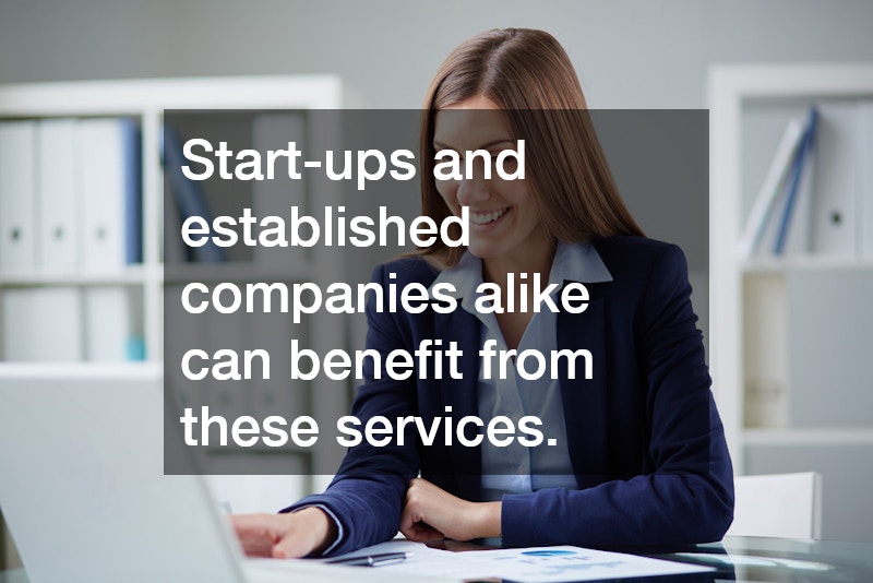 Start-ups and established companies alike can benefit from these services.