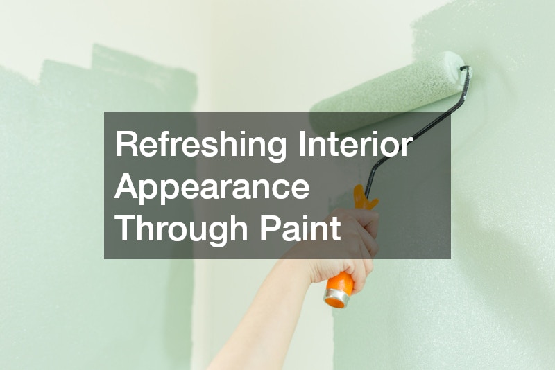 Refreshing Interior Appearance Through Paint