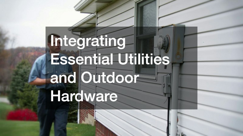 Integrating Essential Utilities and Outdoor Hardware