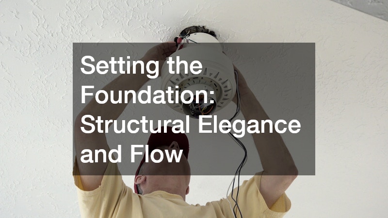 Setting the Foundation: Structural Elegance and Flow