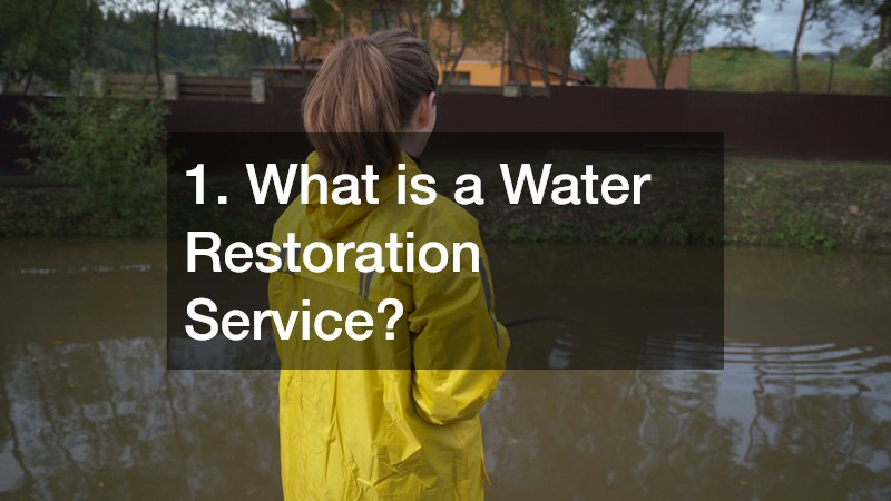1. What is a Water Restoration Service?