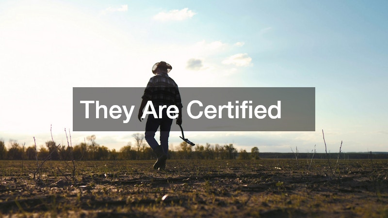 They Are Certified