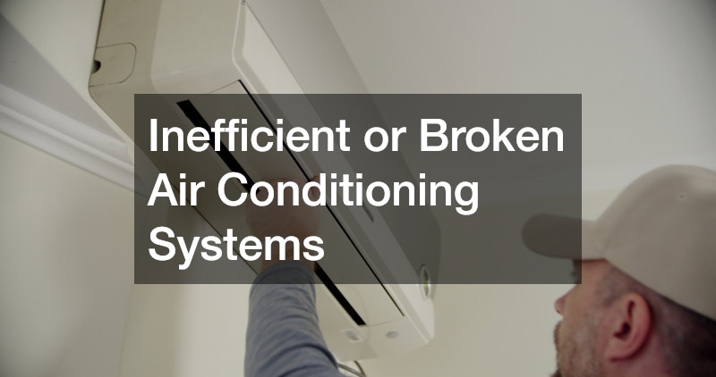 Inefficient or Broken Air Conditioning Systems