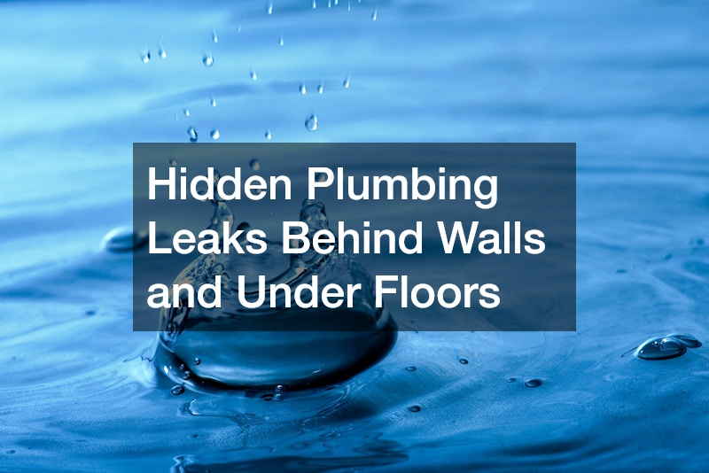 Hidden Plumbing Leaks Behind Walls and Under Floors