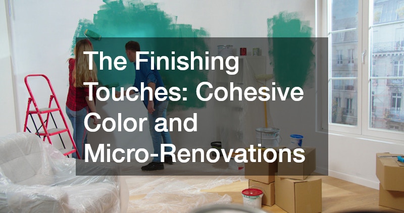 The Finishing Touches: Cohesive Color and Micro-Renovations