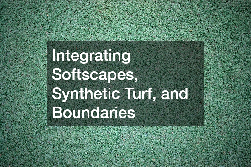 Integrating Softscapes, Synthetic Turf, and Boundaries