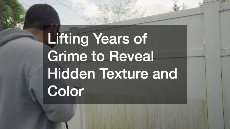 Lifting Years of Grime to Reveal Hidden Texture and Color