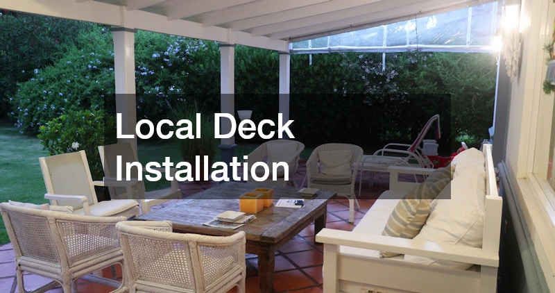Local Deck Installation
