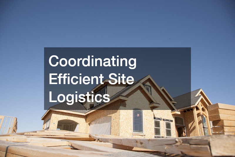 Coordinating Efficient Site Logistics
