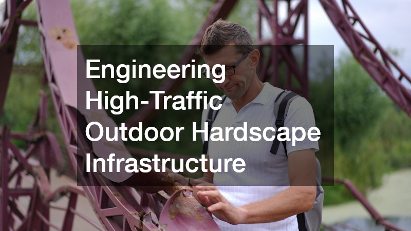 Engineering High-Traffic Outdoor Hardscape Infrastructure