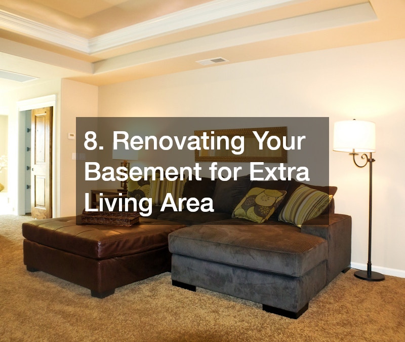 8. Renovating Your Basement for Extra Living Area