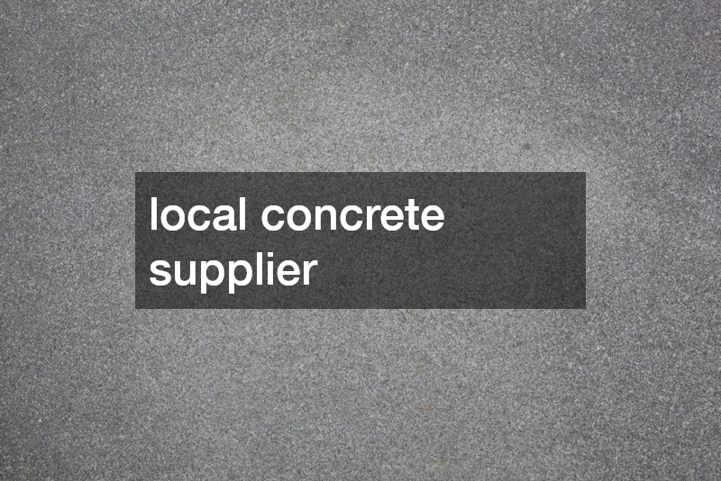 local concrete supplier