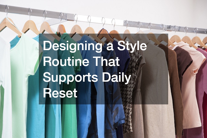 Designing a Style Routine That Supports Daily Reset