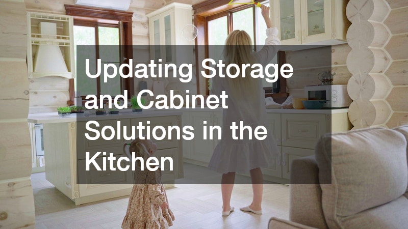 Updating Storage and Cabinet Solutions in the Kitchen