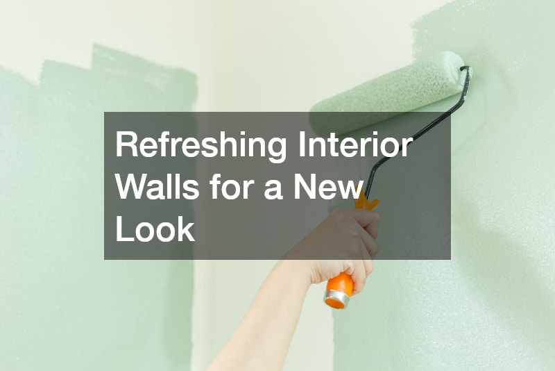 Refreshing Interior Walls for a New Look