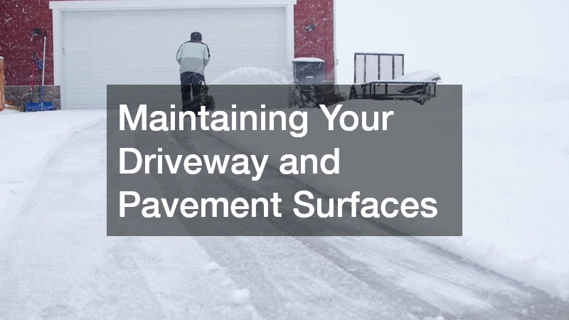 Maintaining Your Driveway and Pavement Surfaces