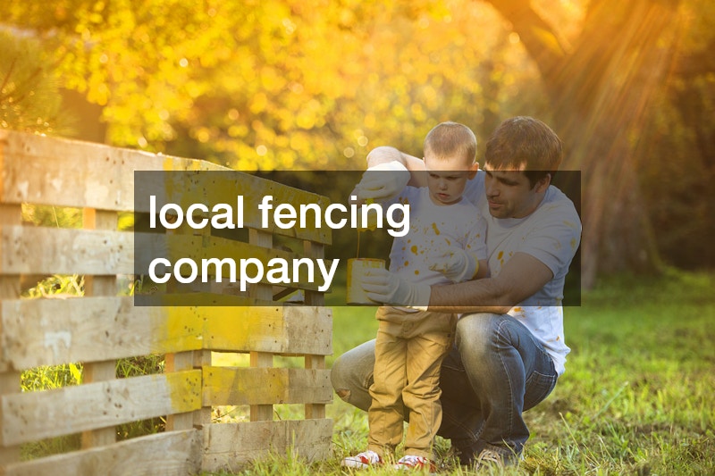 local fencing company