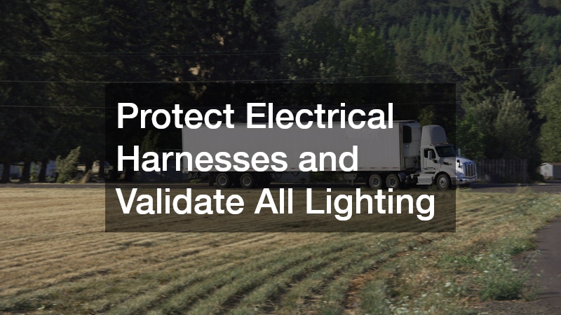 Protect Electrical Harnesses and Validate All Lighting
