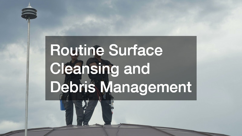 Routine Surface Cleansing and Debris Management
