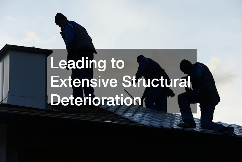 Leading to Extensive Structural Deterioration
