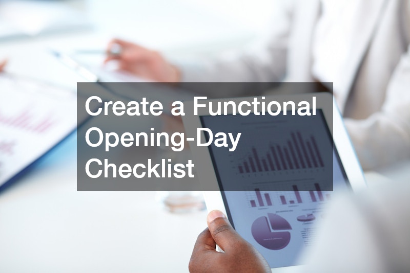 Create a Functional Opening-Day Checklist