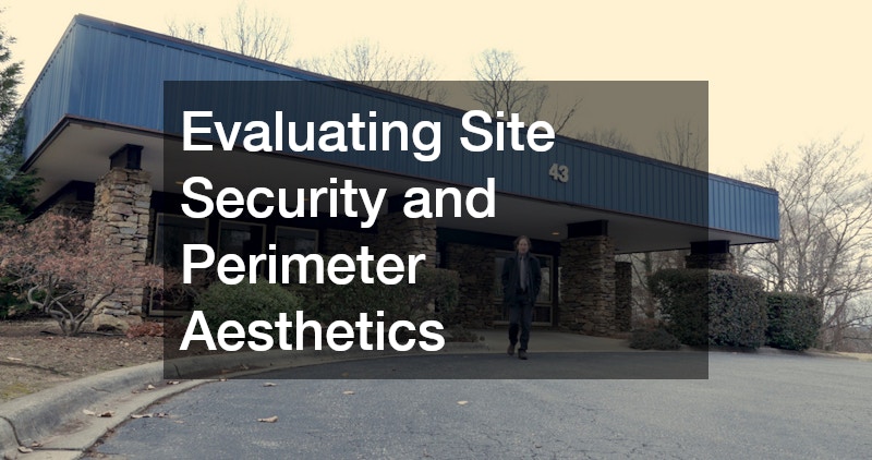 Evaluating Site Security and Perimeter Aesthetics