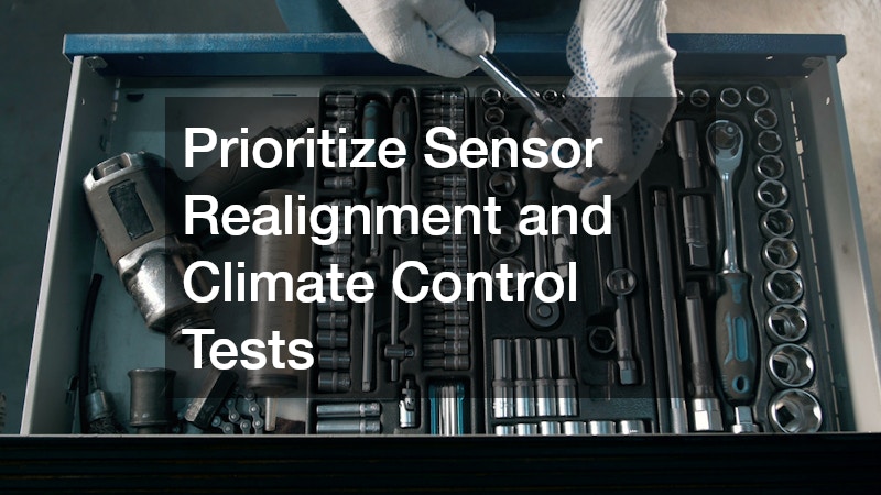Prioritize Sensor Realignment and Climate Control Tests