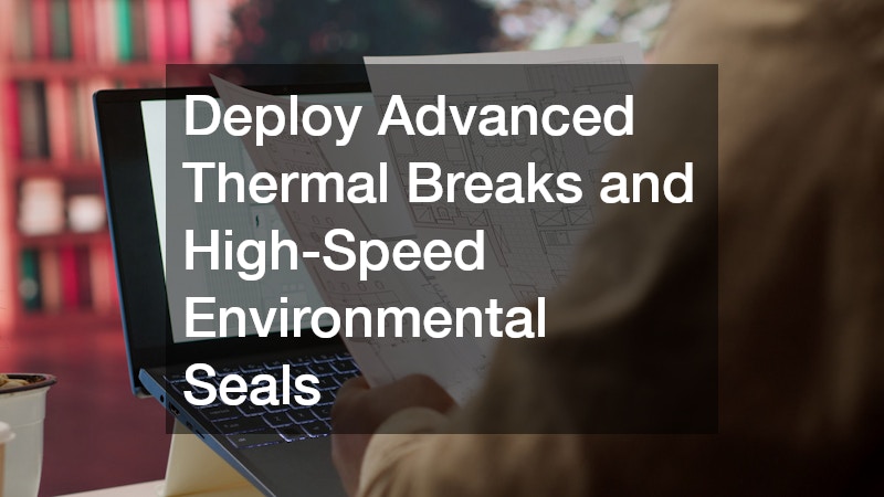 Deploy Advanced Thermal Breaks and High-Speed Environmental Seals